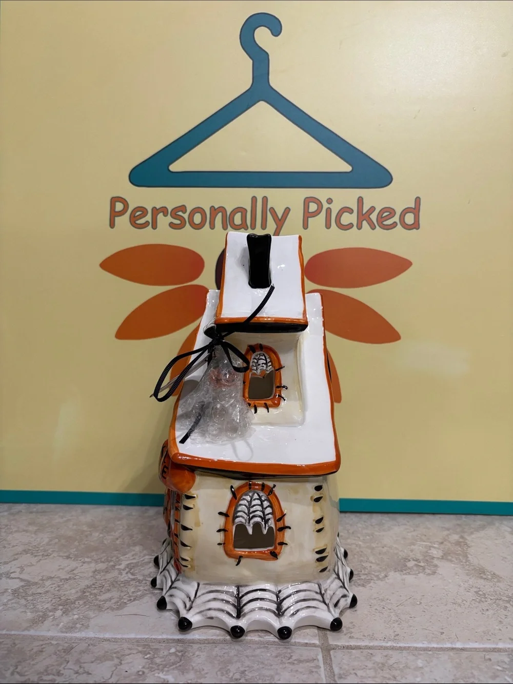 Blue Sky Clayworks “PUMPKIN PALACE” Candle House